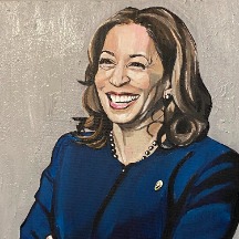 kamala harris by anson asaka